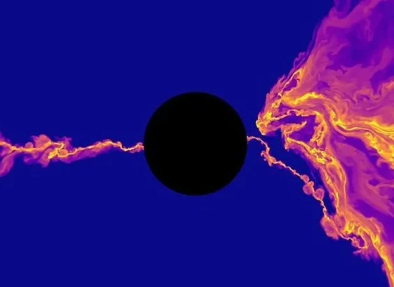 Süper Bilgisayarlar Bir Kara Deliği Simüle Ettiler ve Daha Önce Hiç Görmediğimiz Bir Şey Buldular