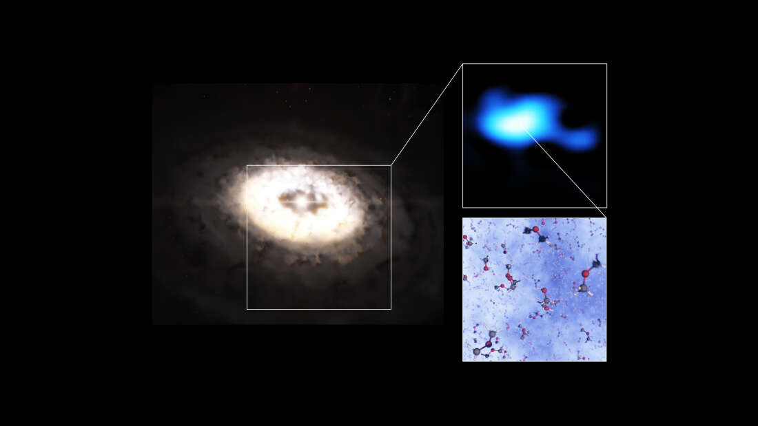 Gezegen Oluşturan Diskte En Büyük Molekül Keşfedildi