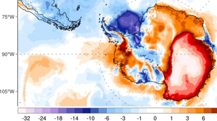 Tuhaf Sıcaklık Anomalisi, Antarktika'da Şaşırtıcı Bir Isı Rekoru Kırdı