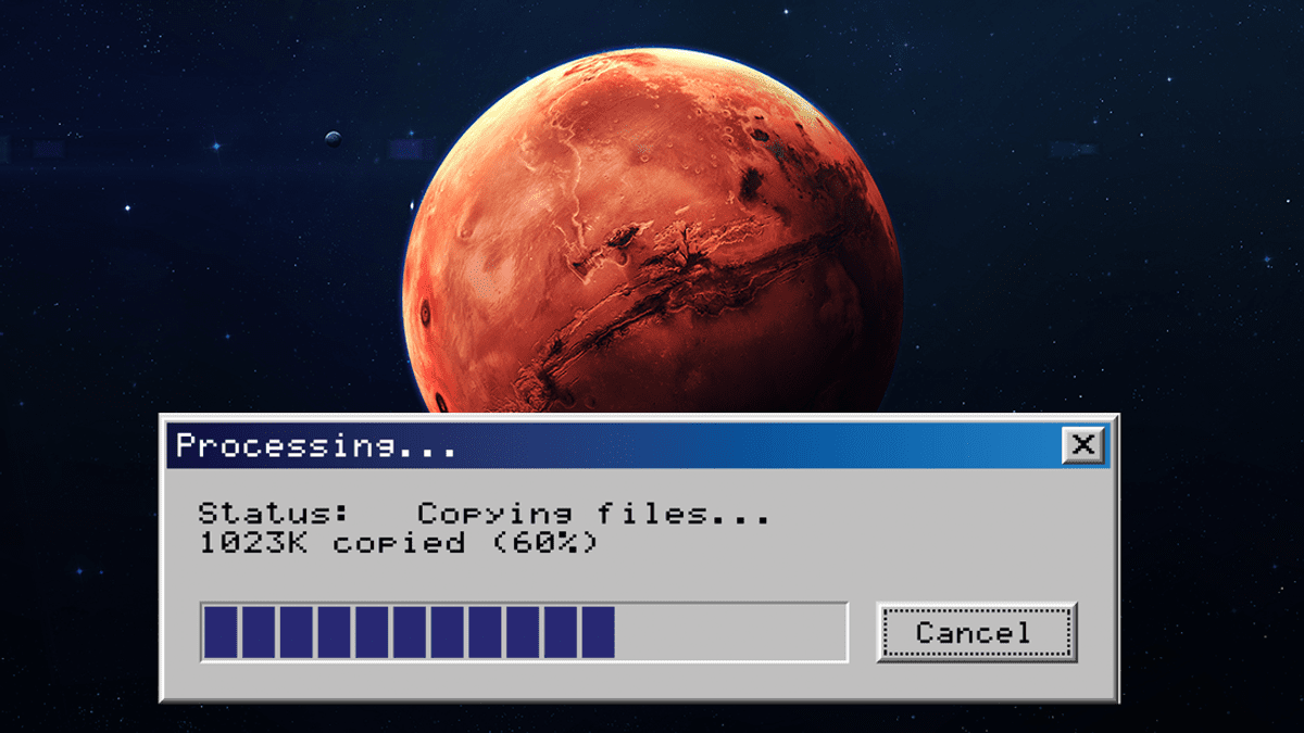 Mars Yörünge Aracı Windows 98'den Yükseltiliyor