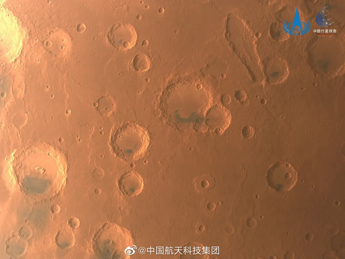 Çin, Mars'ın Tamamını Görüntüledi