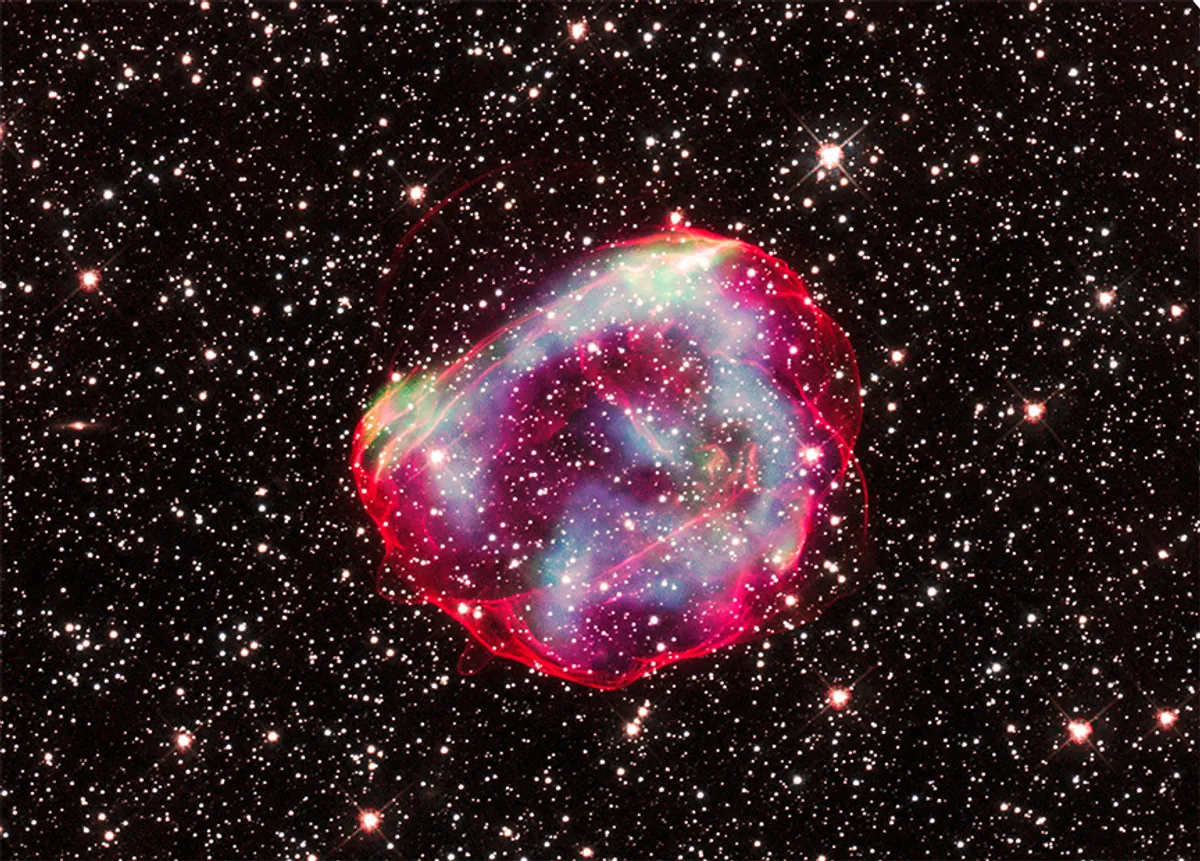 Çarpıcı Süpernova Orta Çağ'da Gece Gökyüzünde Görünmüş Olabilir