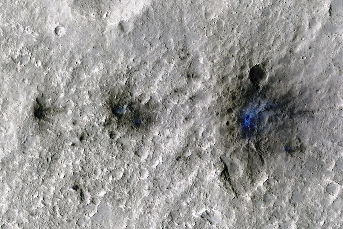 InSight, Mars'a Çarpan Gök Taşlarının Tuhaf Sesini Yakaladı