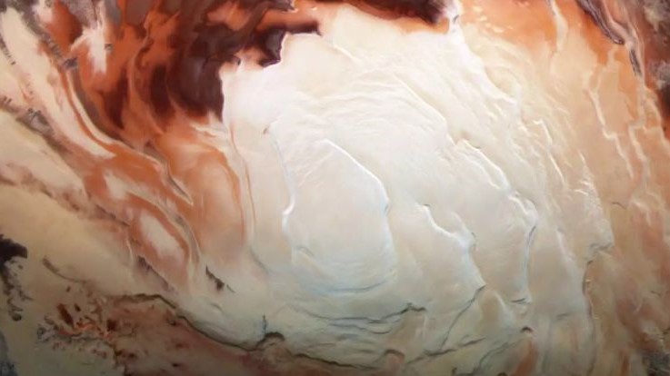 Mars'ın Güney Kutbu Altındaki Parıldayan 'Göller' Tamamen Başka Bir Şey Olabilir