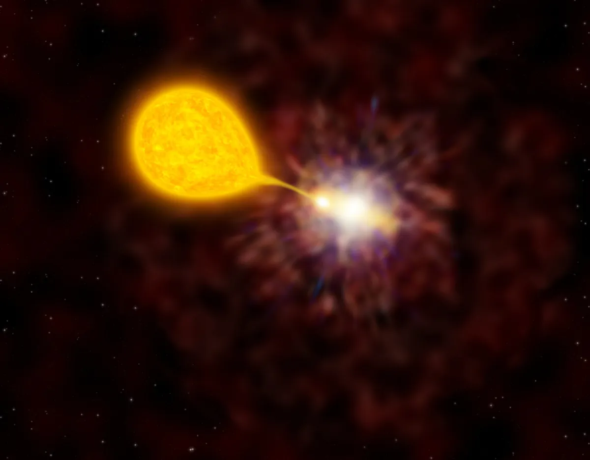 Bilinen En Kısa Yörüngeye Sahip "Kataklismik" Yıldız Çifti Keşfedildi
