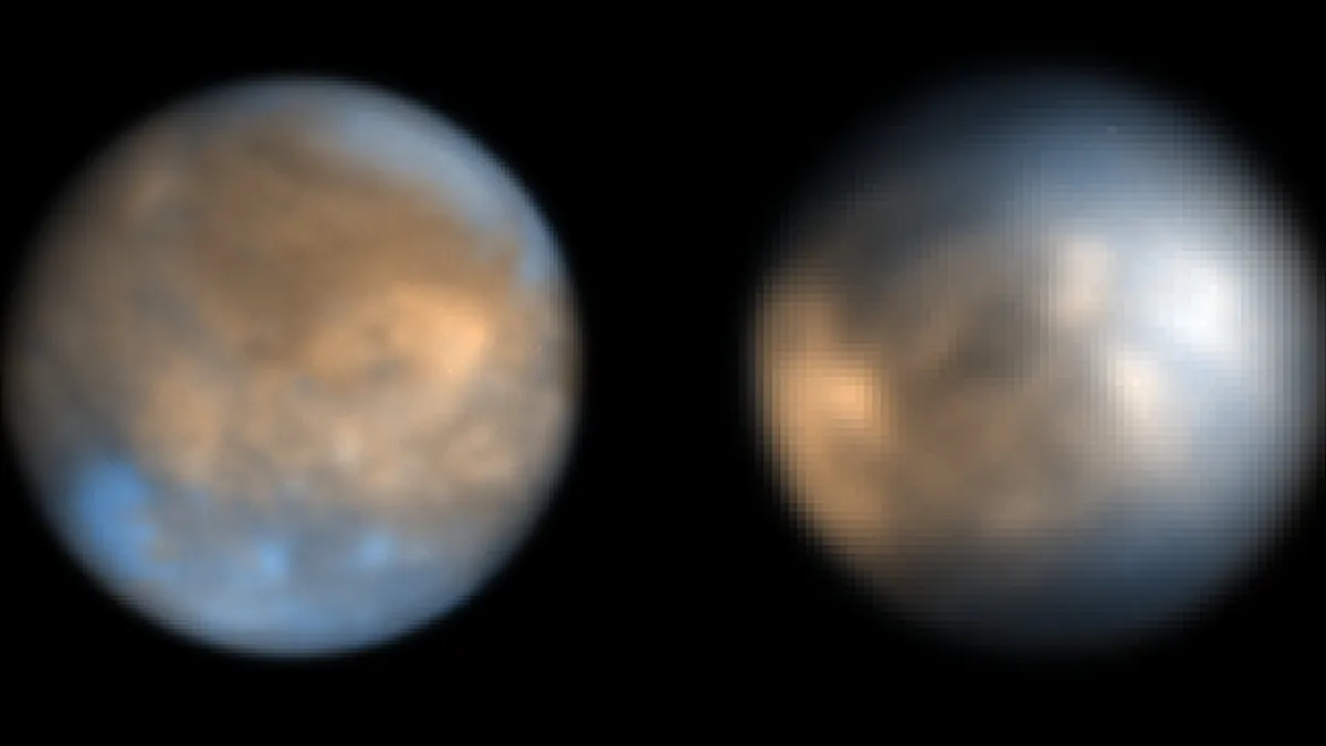 Jüpiter'in Ayları Europa ve Ganymede'nin Dünya'dan Yakalanan En Keskin Görüntüleri