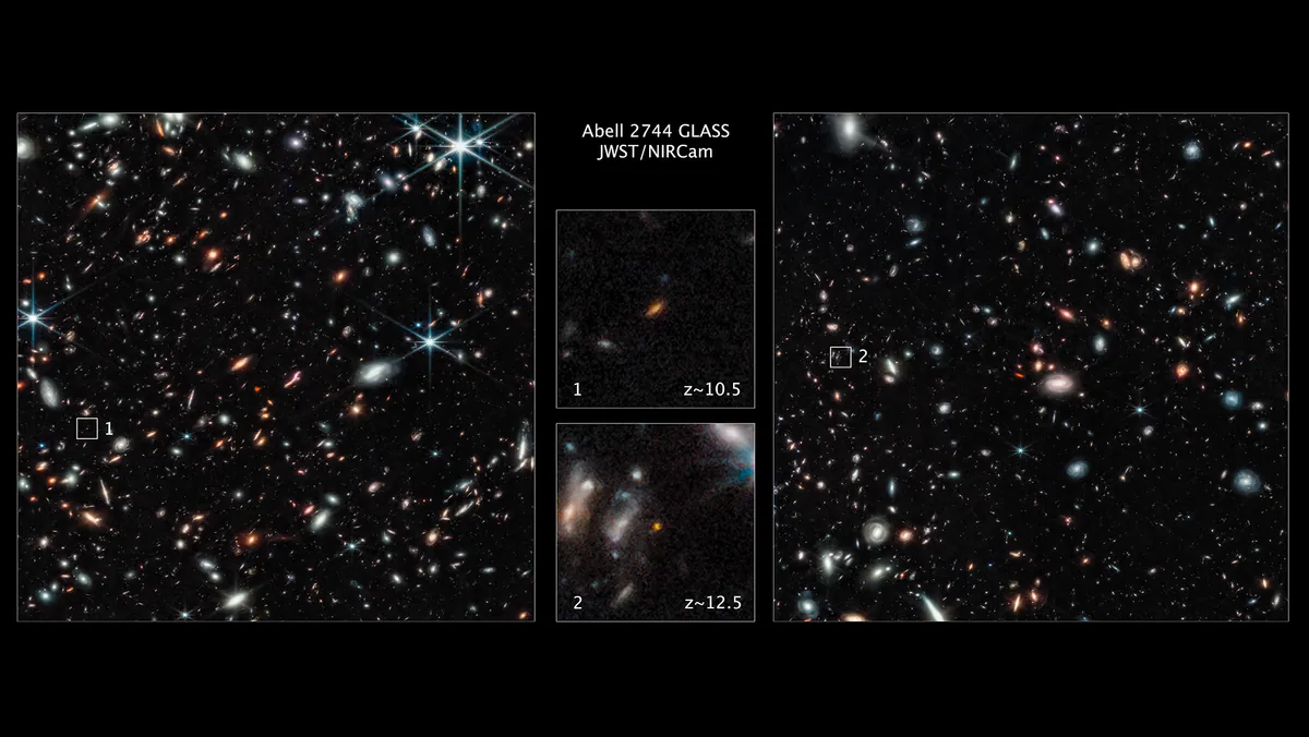 JWST, Erken Galaksilerin Önceden Gizli "Keşfedilmemiş Ülkesini" Ortaya Çıkardı