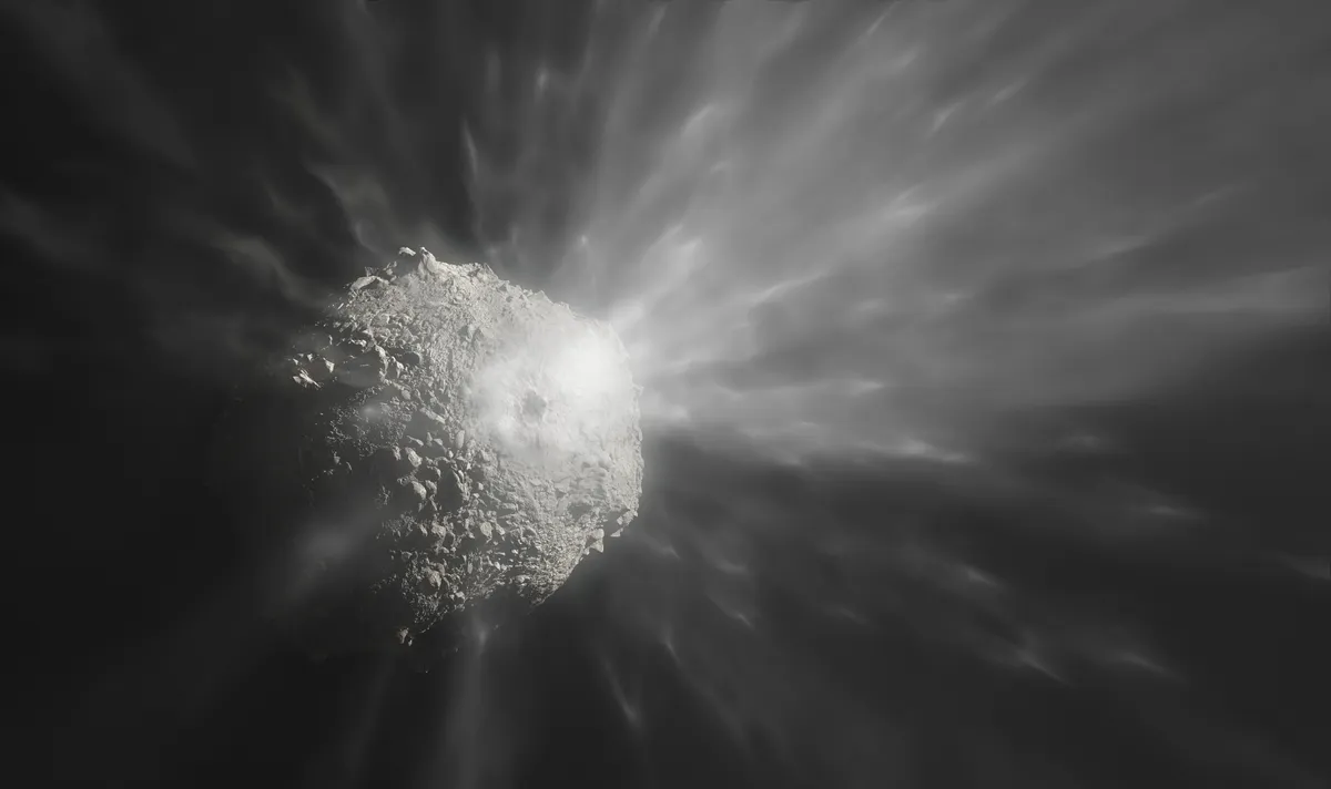 DART Asteroit Çarpışmasında Sarmallar, Kuyruklar ve Yansıtıcı Tozlar Ortaya Çıktı