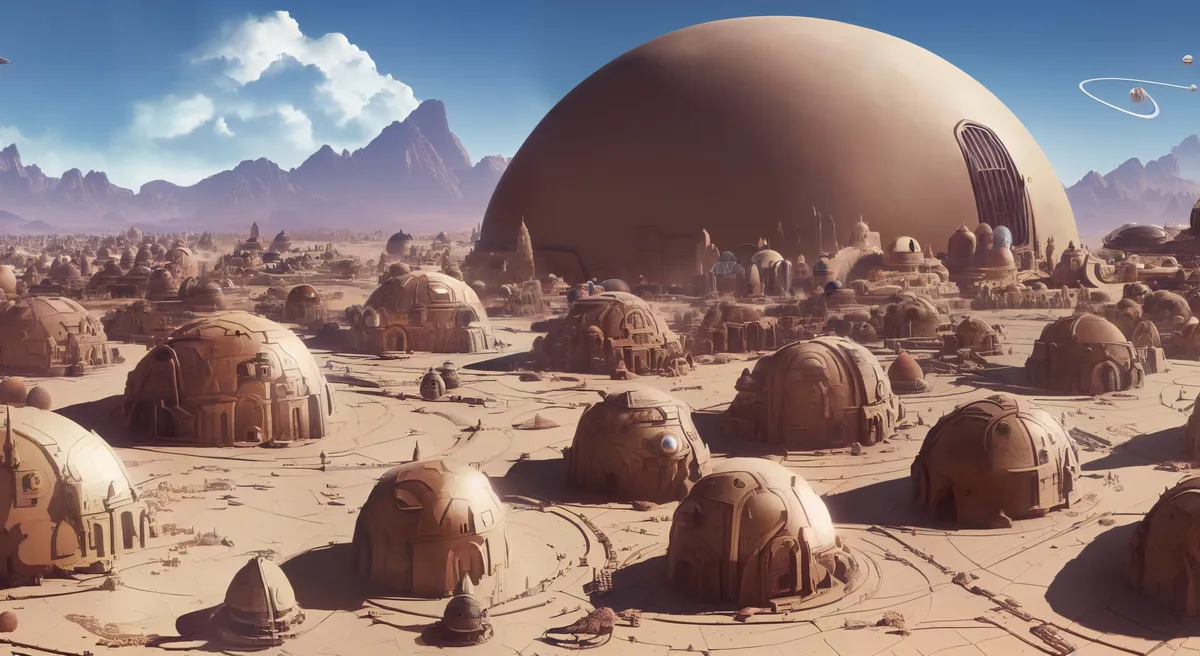 Mars Şehirleri Bir Gün Patates ve Tozdan İnşa Edilebilir