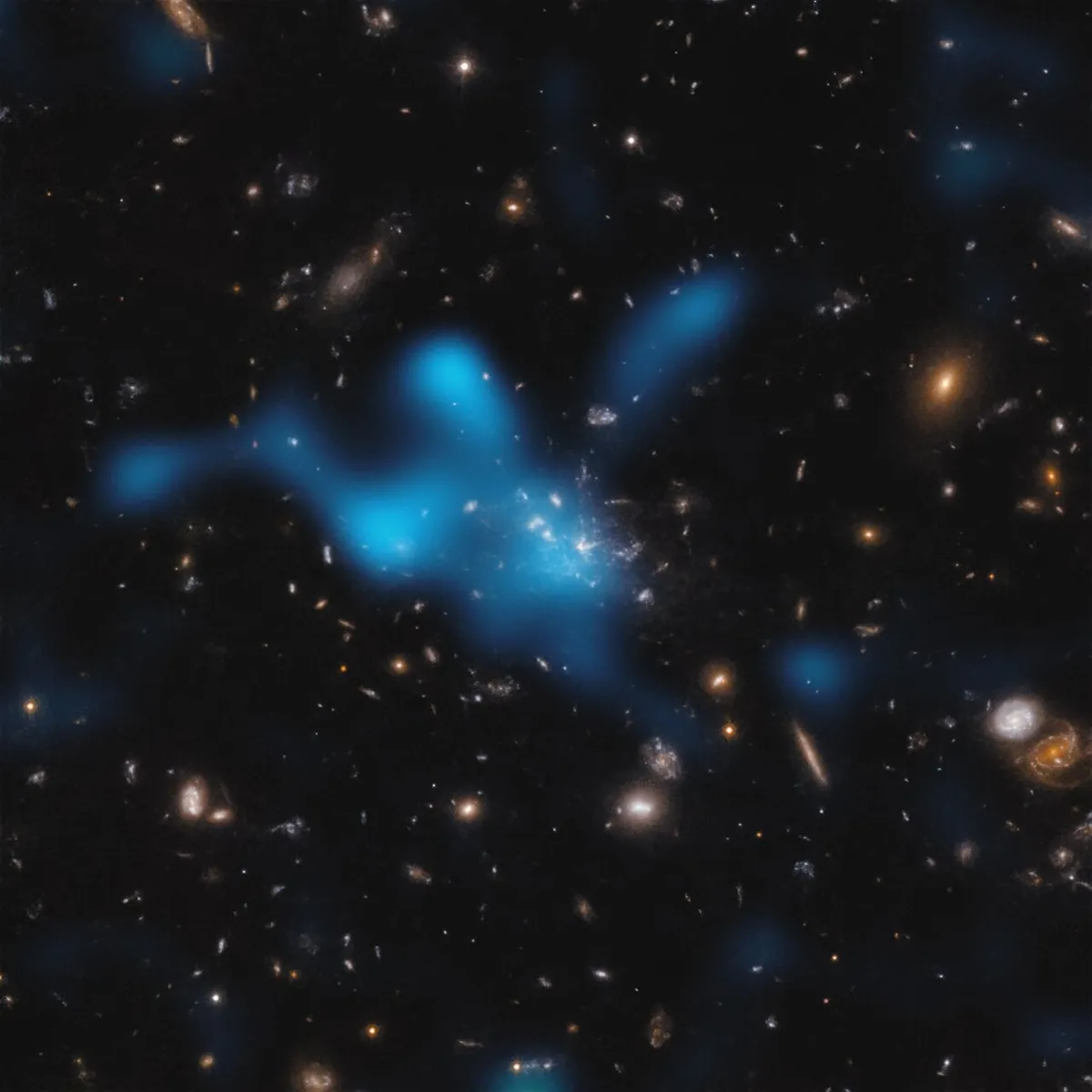 Sıcak Gazın En Uzak Tespiti Bir Galaksi Kümesinin Doğuşunu Müjdeliyor