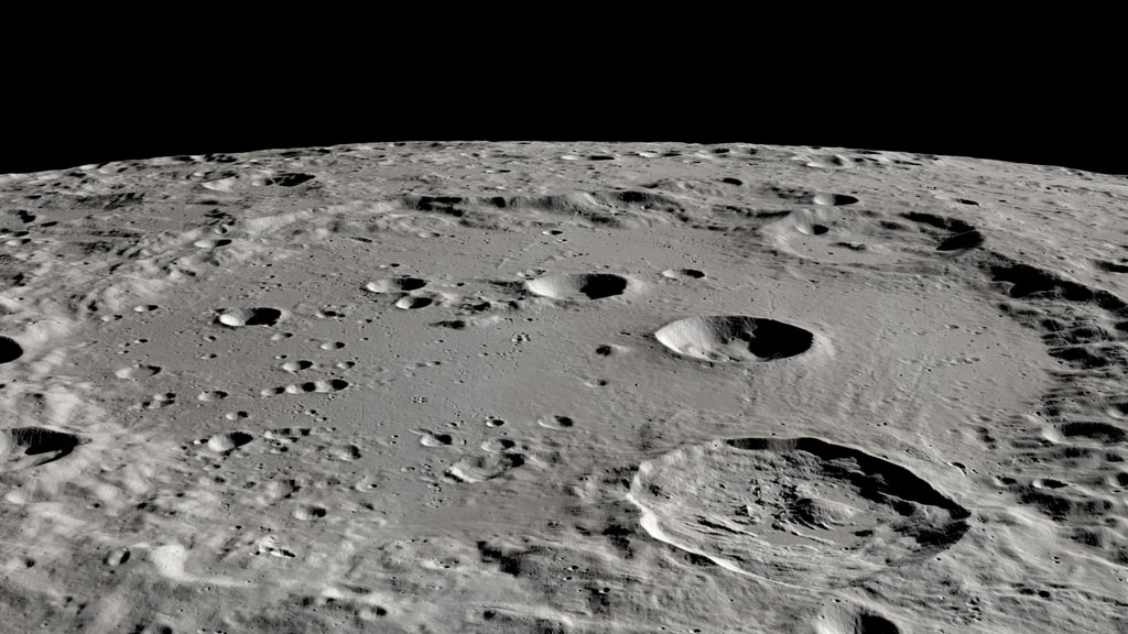 Ay'da Kraterler