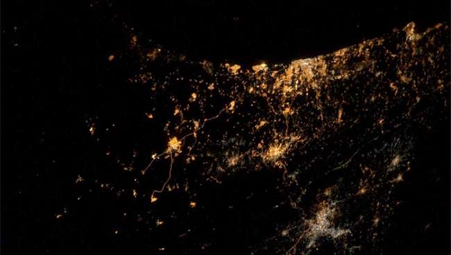 Alexander Gerst Gazze'deki savaşı uzaydan böyle görüntüledi!