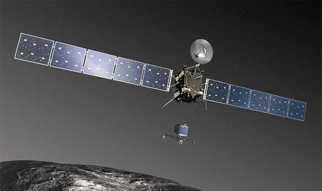 Rosetta Uzay Mekiği Sıradışı Kuyruklu Yıldıza Yaklaştı