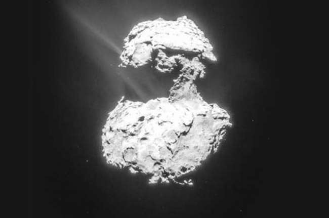 Rosetta kuyruklu yıldızda en çok aradan molekülün izine rastladı : Nitrojen