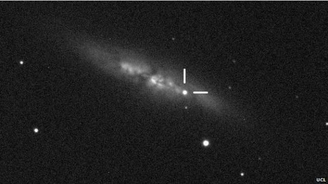 Londralı öğrenciler yeni bir süpernova buldu