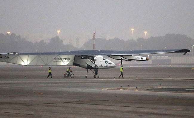 Solar Impulse 2 Hindistan\'a indi