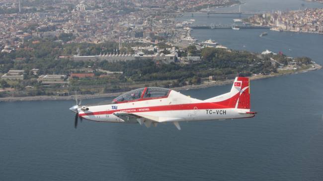 Yerli eğitim uçağı Hürkuş’un 9.000 metrede motoru durduruldu