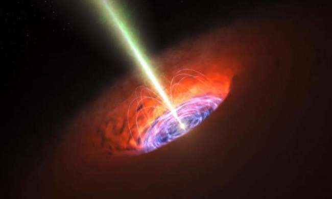 Süper Kütleli Kara Deliğin Çok Yakınında Güçlü Bir Manyetik Alan Bulundu
