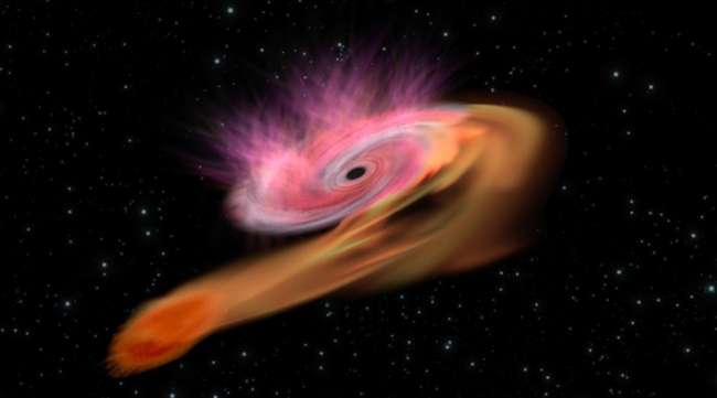 Astronomlar Kara Delik Tarafından Yutulan Bir Yıldızın Son Kalıntılarını Gözlemledi