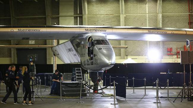 Dünya turu yapan Solar Impulse 2 Atlantik'i de geçti