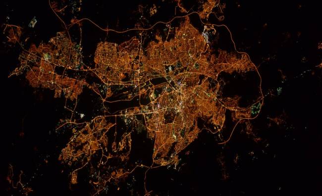NASA Astronotu'ndan Fotoğraflı Paylaşım: 'İyi Akşamlar Ankara'